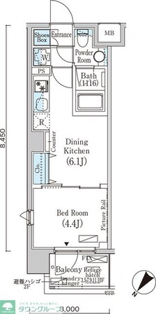 フルハウス赤羽の物件間取画像